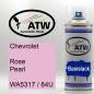 Preview: Chevrolet, Rose Pearl, WA5317 / 84U: 400ml Sprühdose, von ATW Autoteile West.